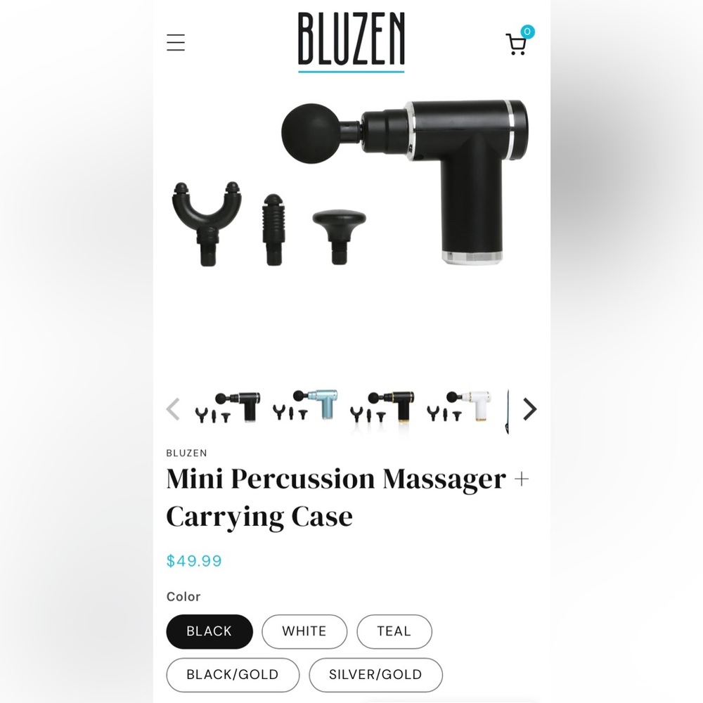 Bluzen mini percussion massager